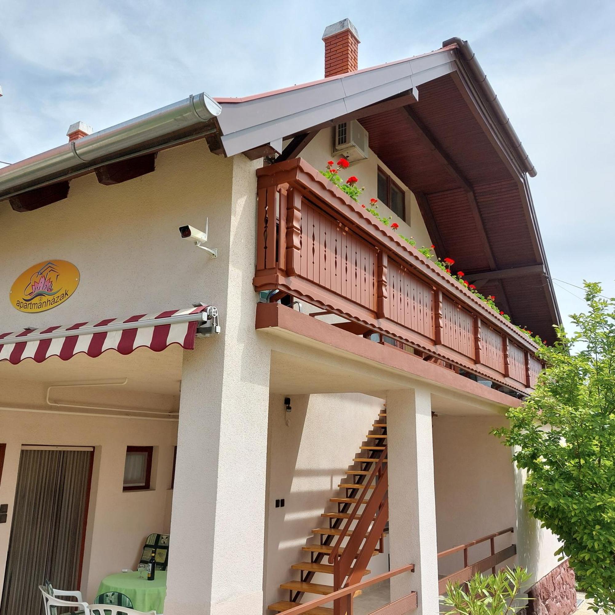 Erika Apartmanhazak Hévíz 외부 사진